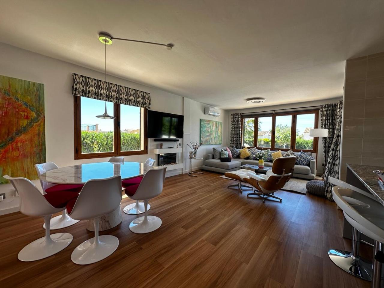Casa El Verano - Traumhaus Am Es Trenc Sa Ràpita Exteriör bild